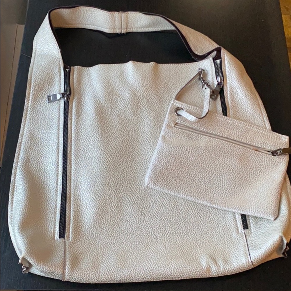 Silver color bag